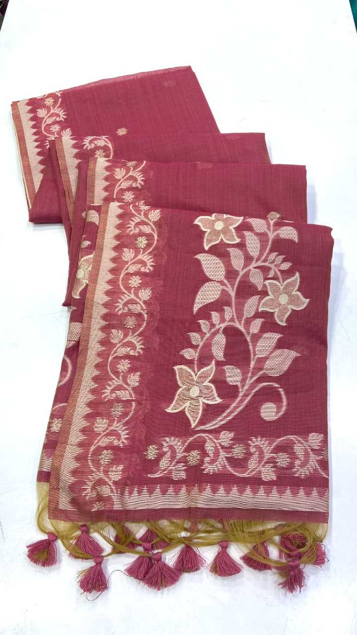 Soft Jamdani Floral Saree
