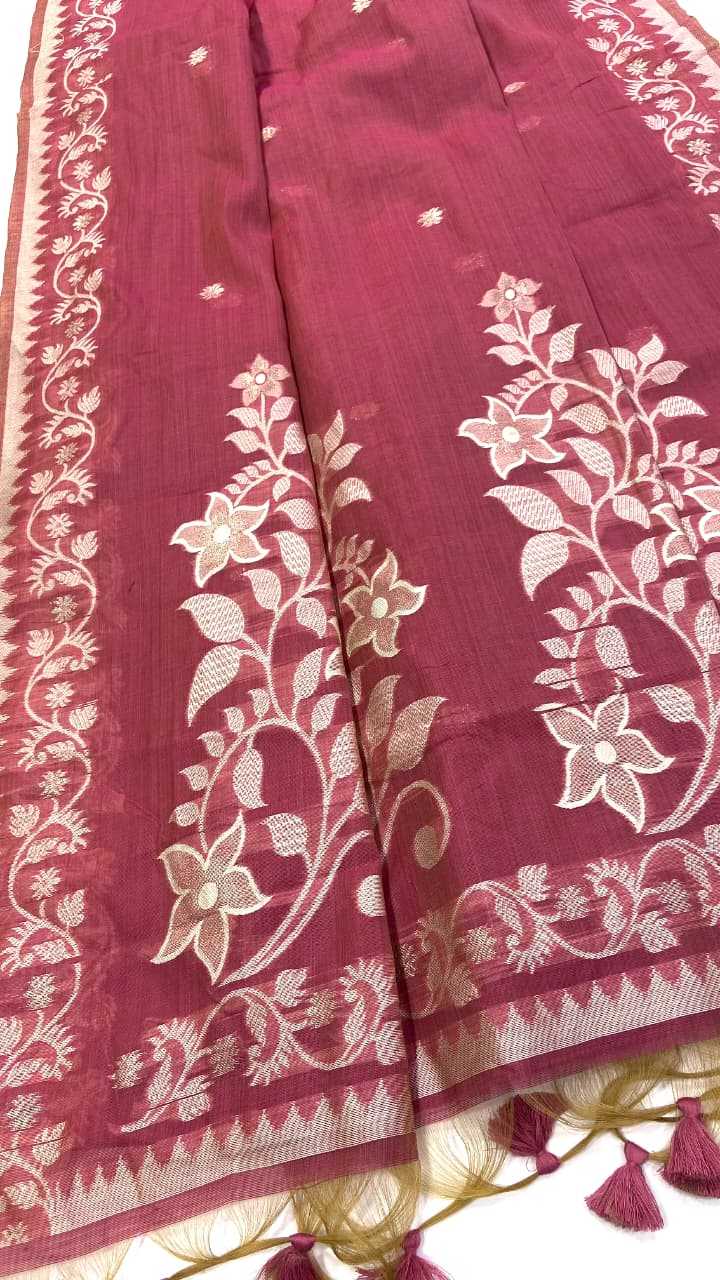 Soft Jamdani Floral Saree