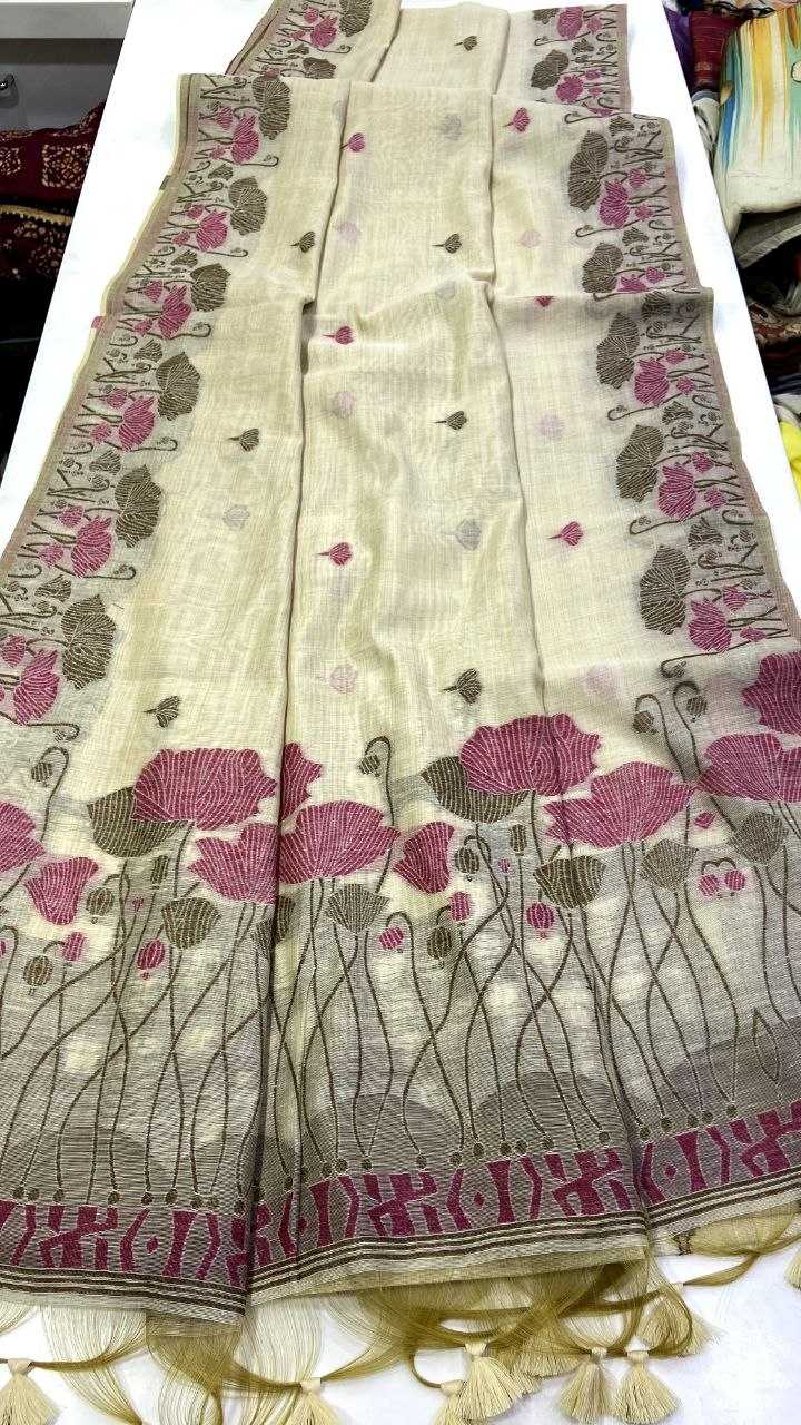 Soft Jamdani Designer Saree