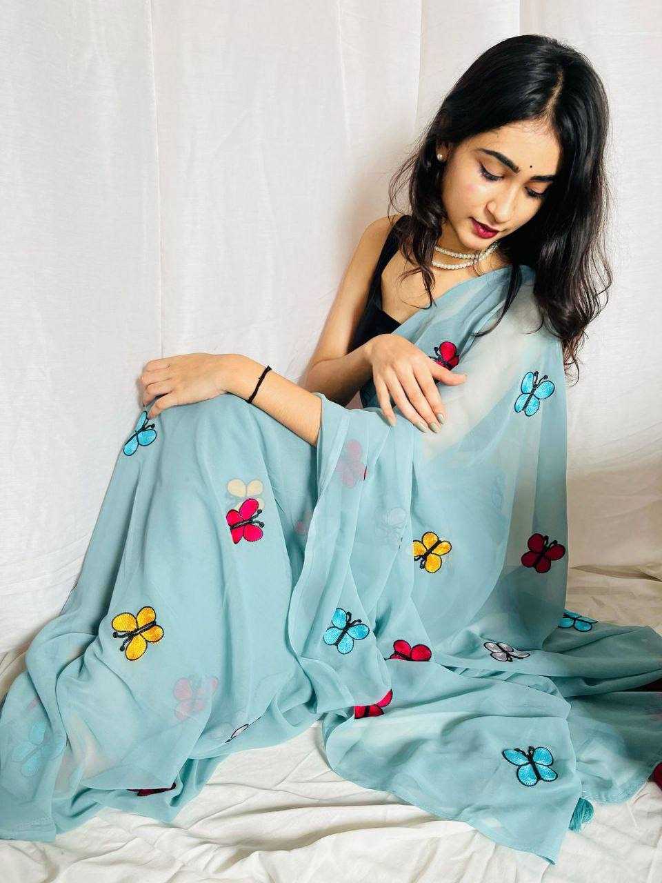 Divisha Georgette Designer Saree