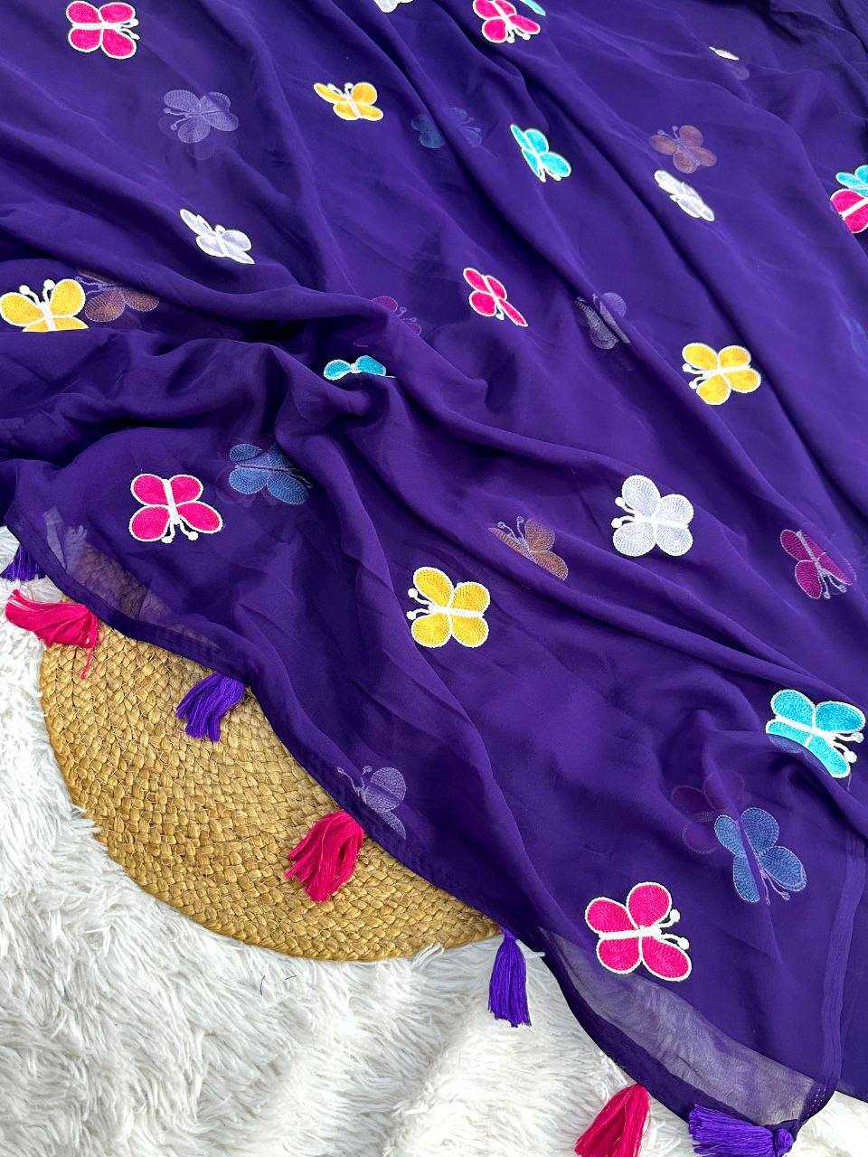 Georgette Party Wear Saree