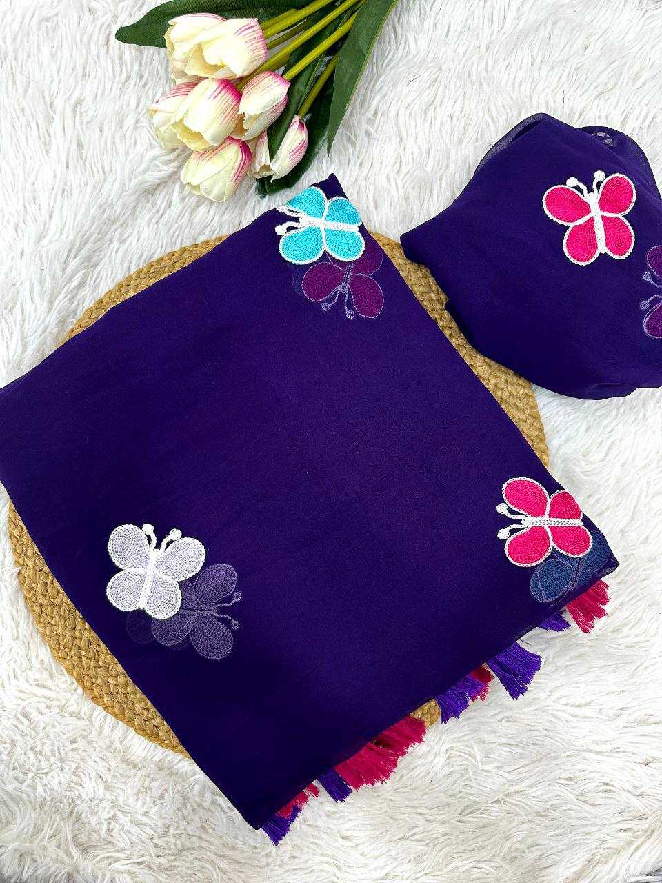 Georgette Party Wear Saree