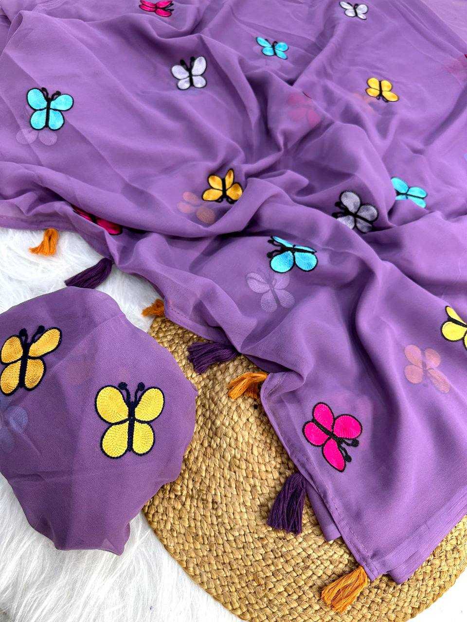 Georgette Party Wear Saree