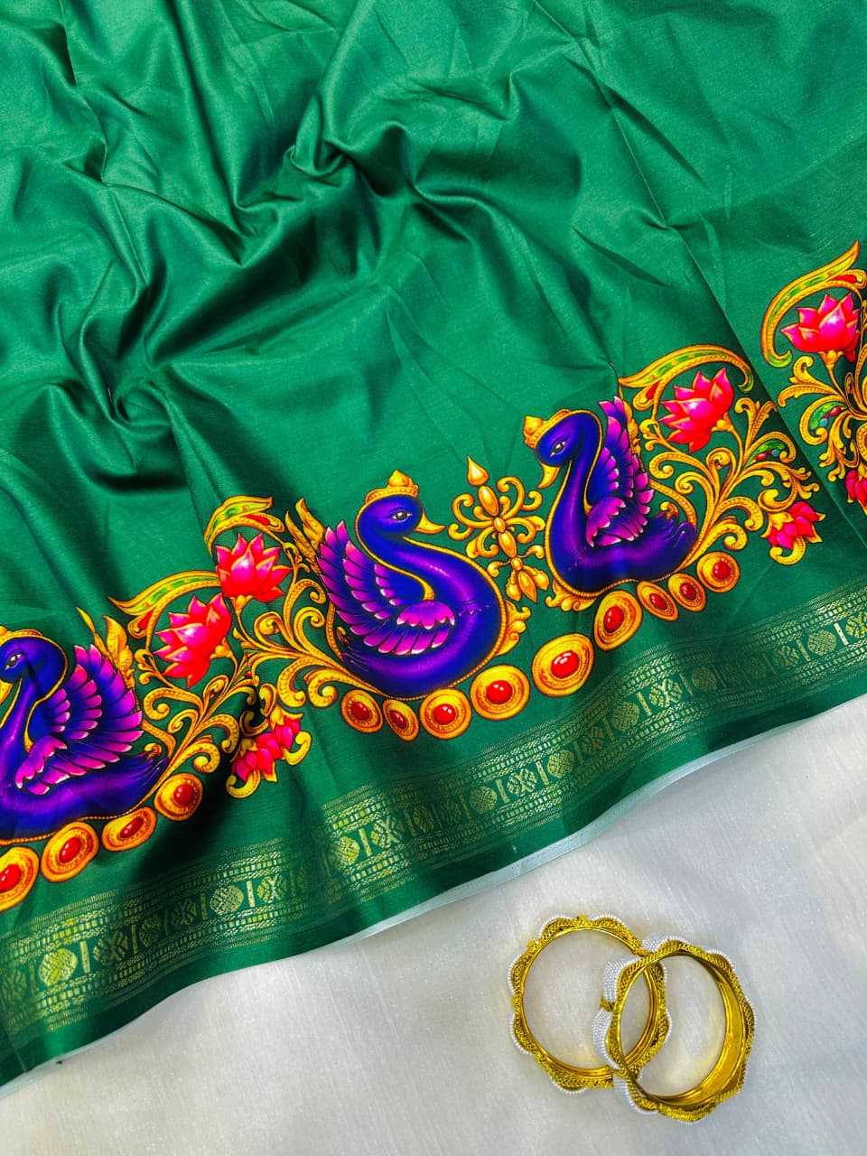 Premium Silk Printed Saree