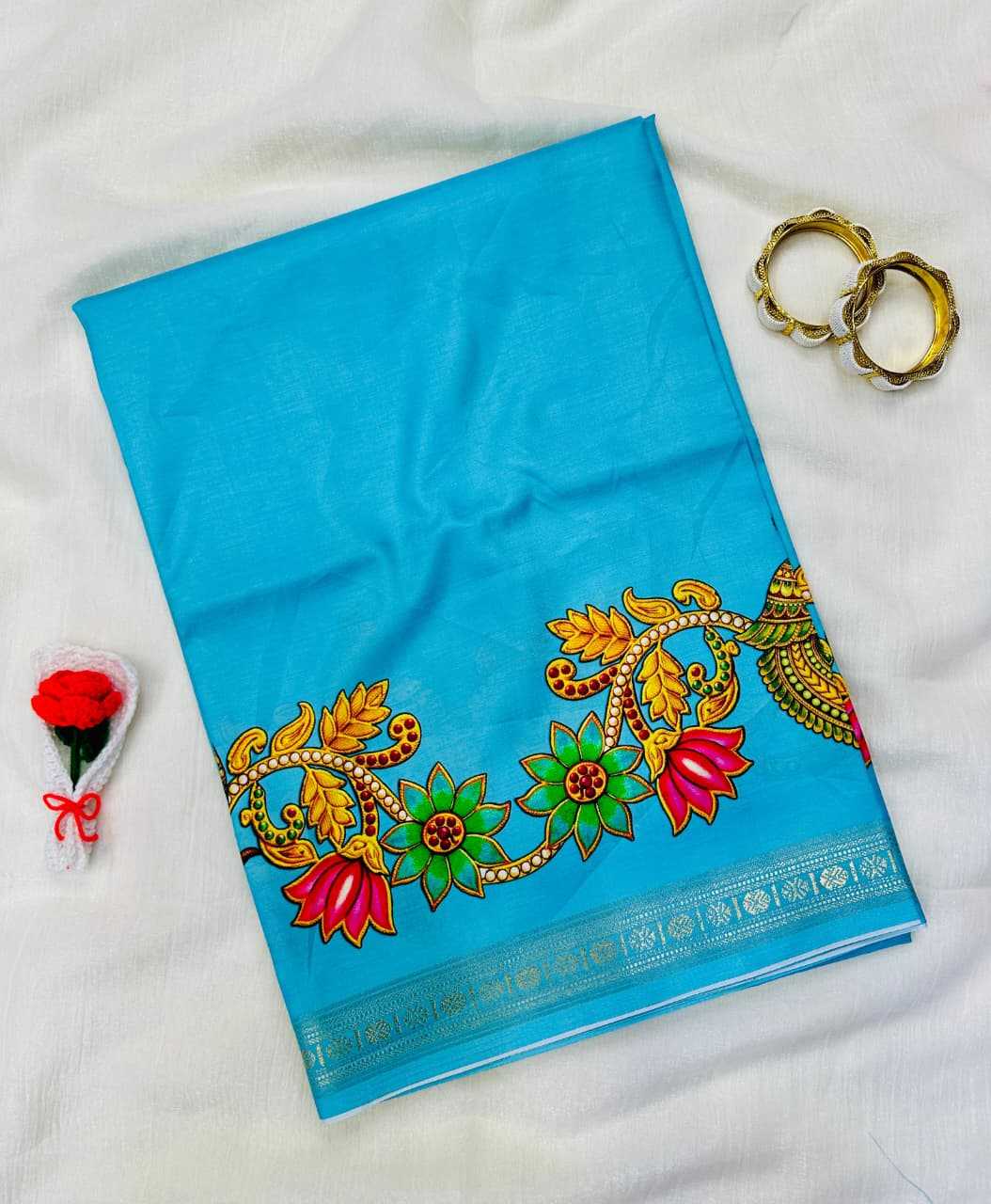 Premium Silk Printed Saree