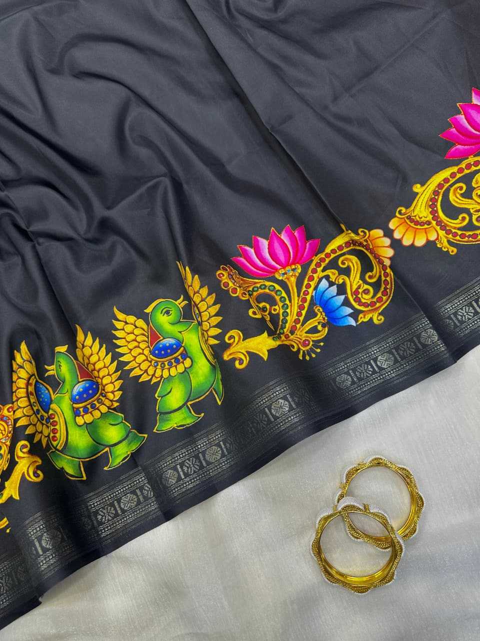 Premium Silk Printed Saree