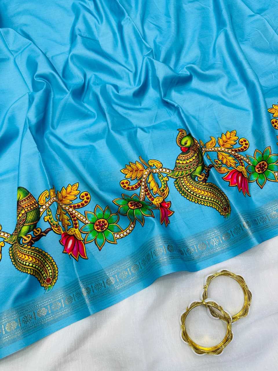 Premium Silk Printed Saree