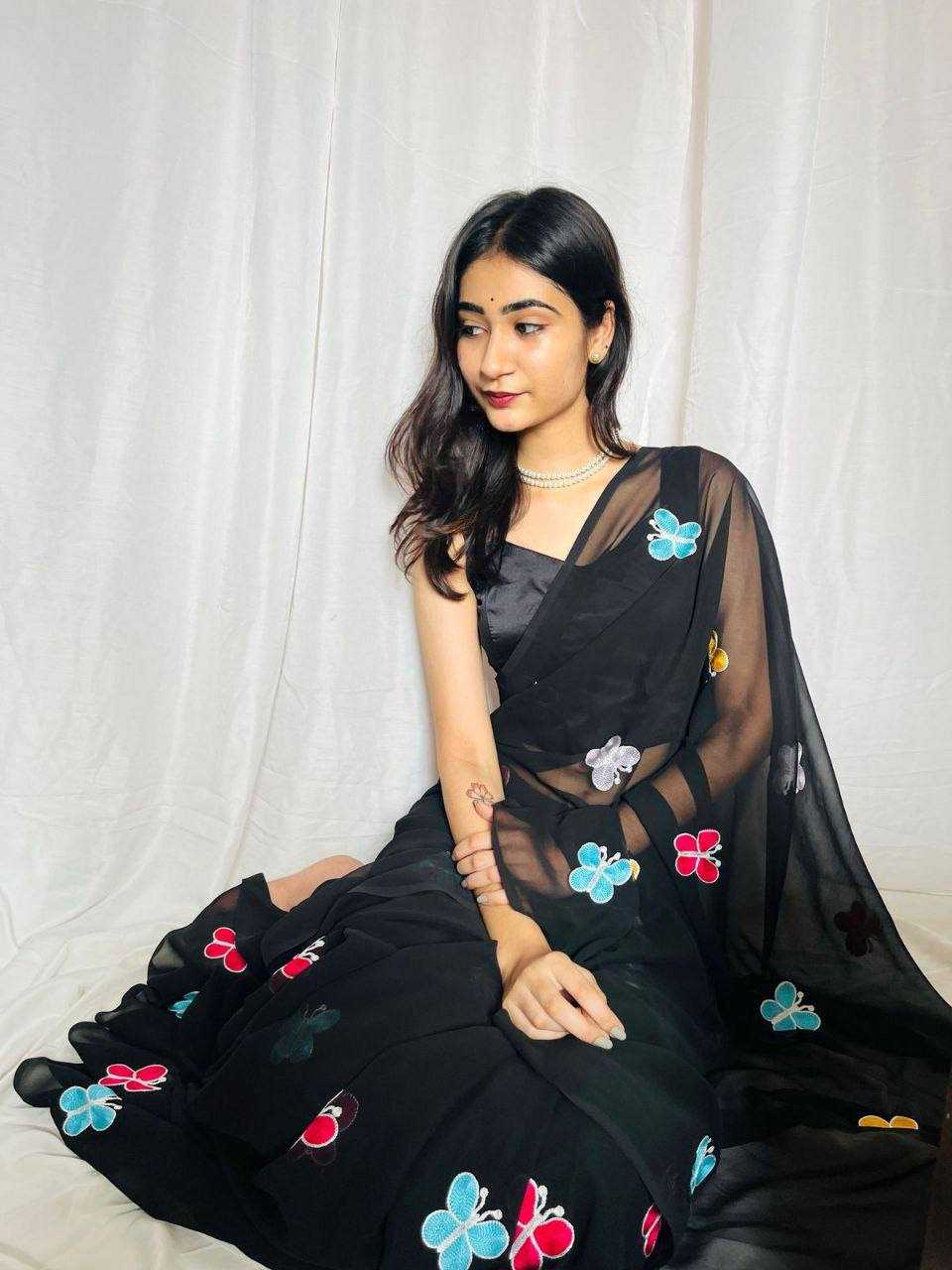 Kanika Georgette Designer Saree