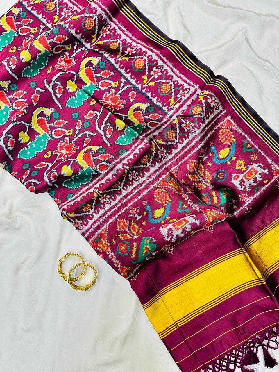 Kasturi Patola Silk Traditional Saree