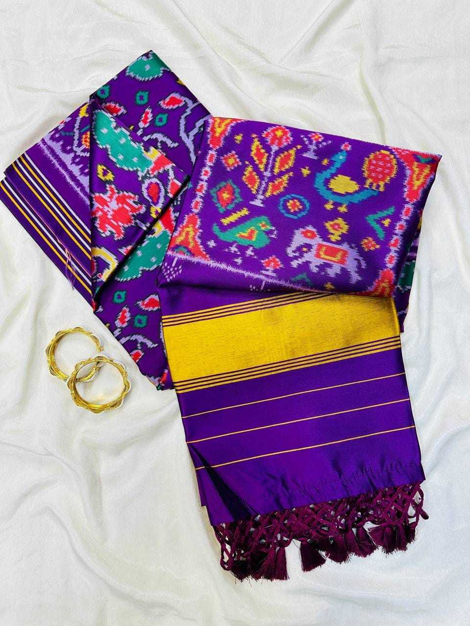 Kasturi Patola Silk Traditional Saree