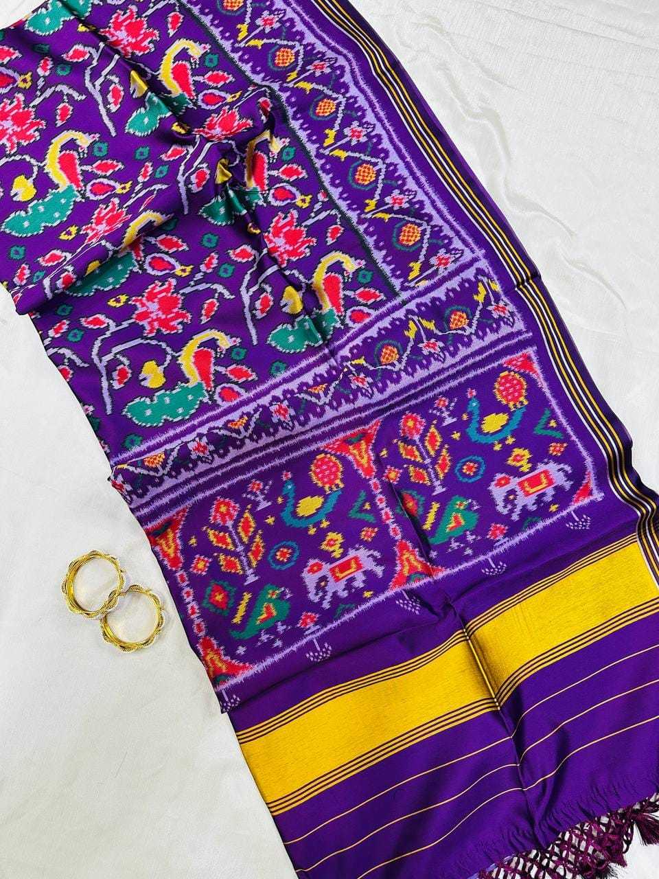 Kasturi Patola Silk Traditional Saree