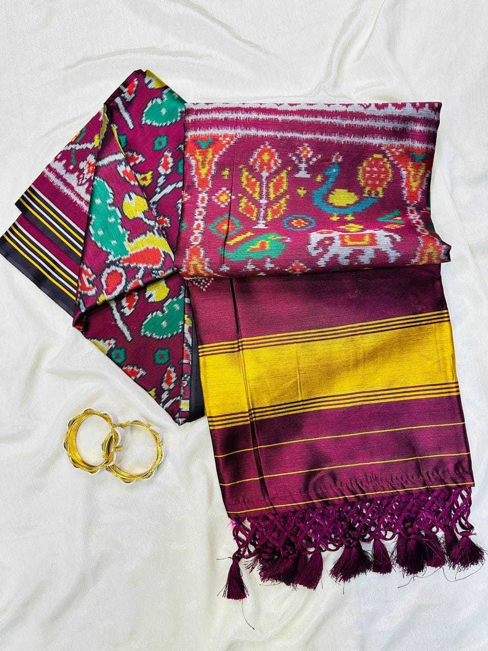 Kasturi Patola Silk Traditional Saree