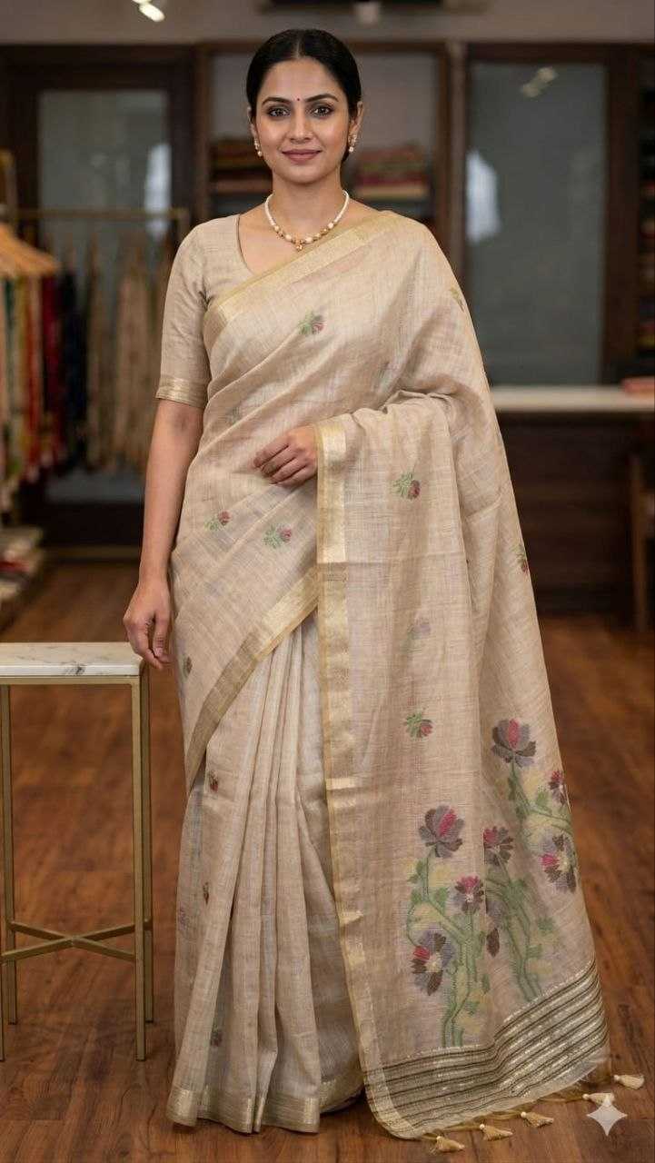 Cotton Floral Saree