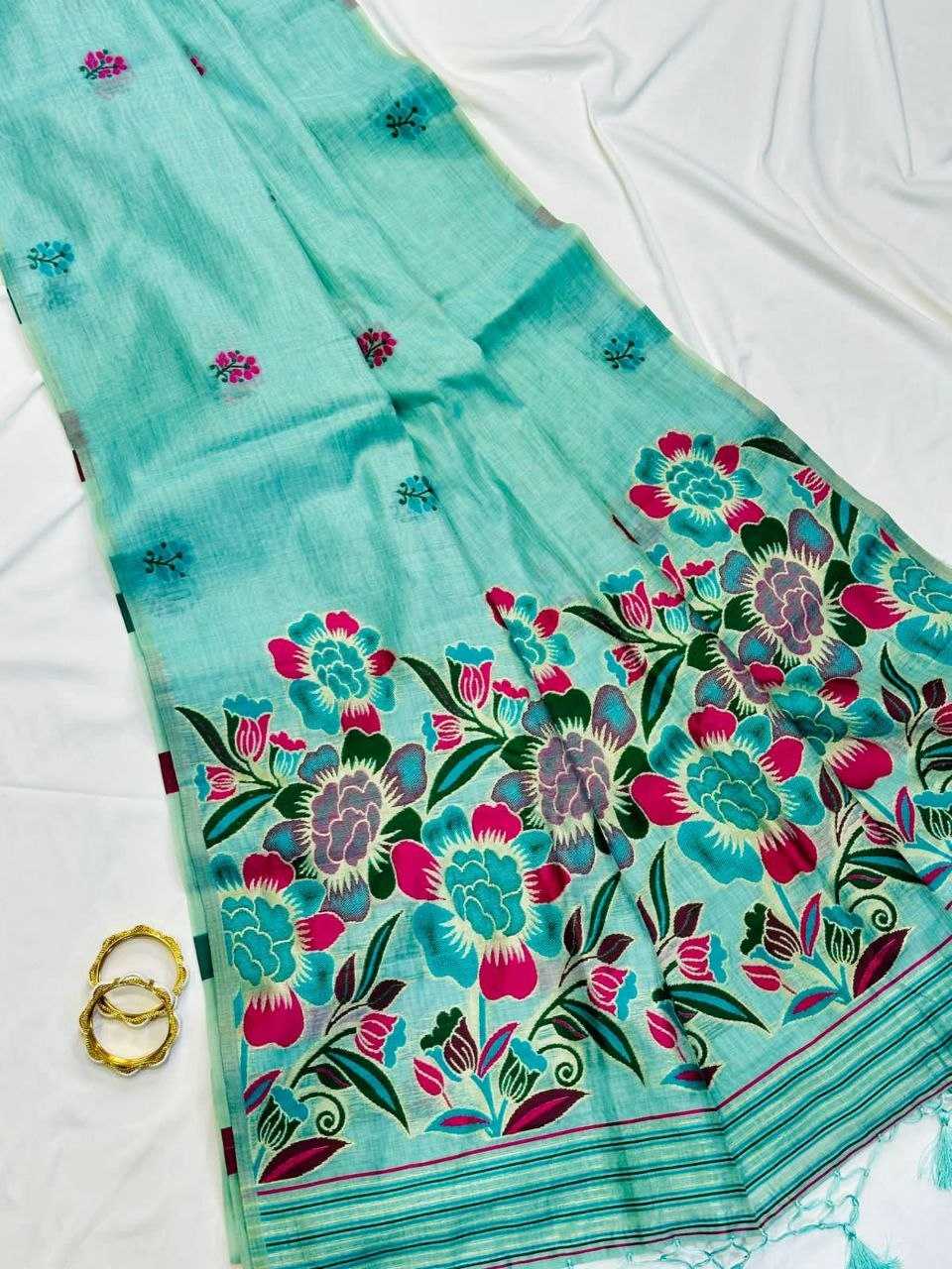 Soft Cotton Designer Saree