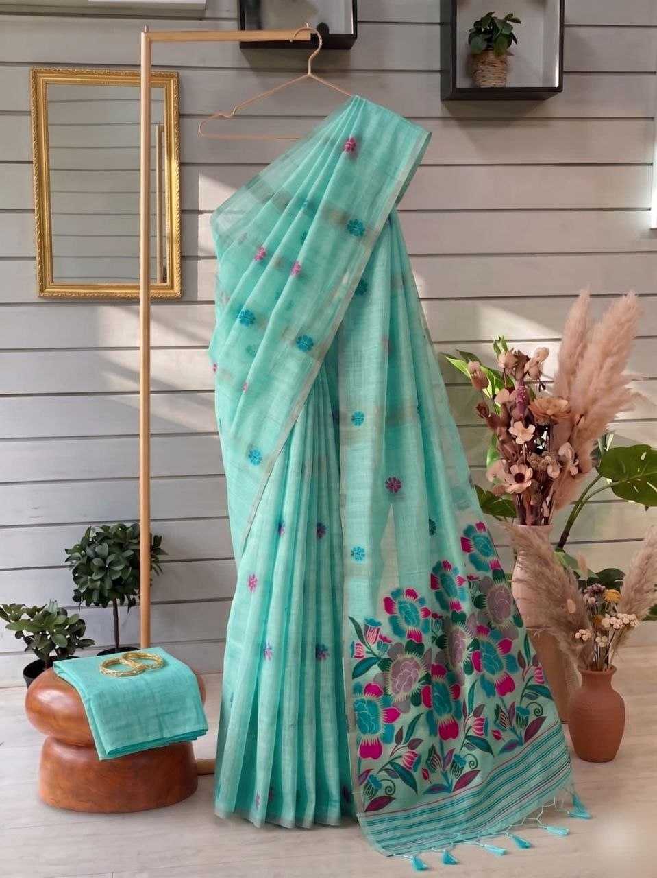 Soft Cotton Designer Saree