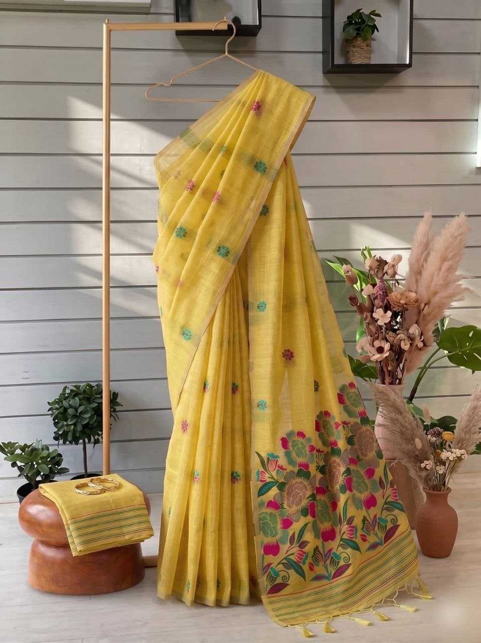 Soft Cotton Designer Saree