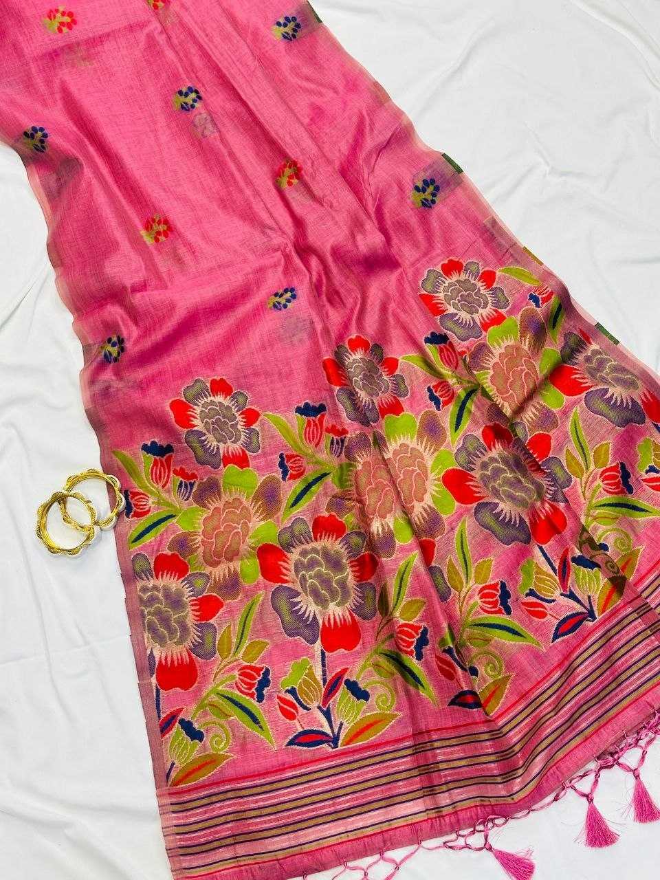 Soft Cotton Designer Saree