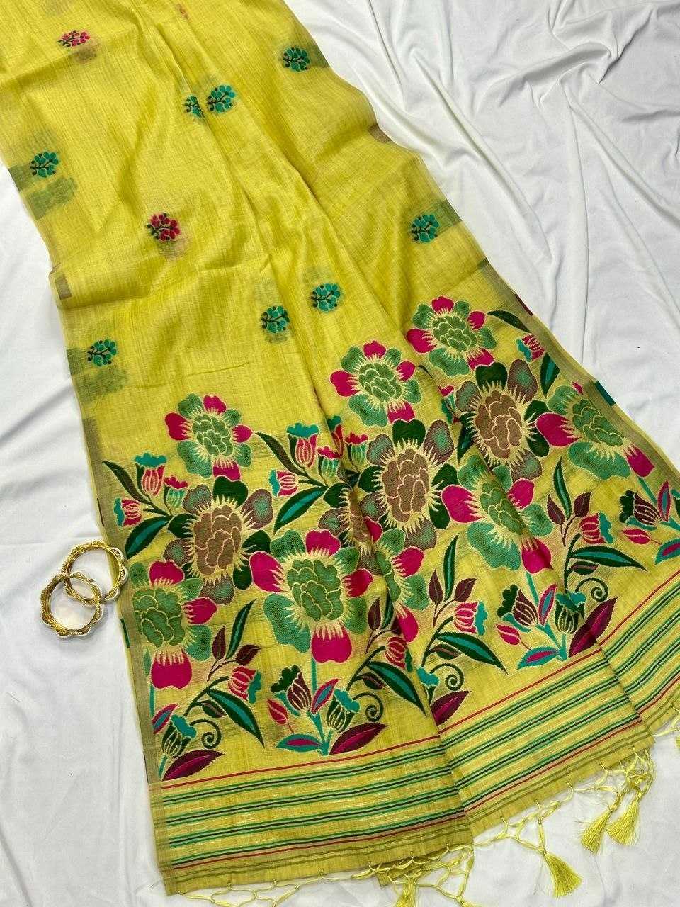 Soft Cotton Designer Saree