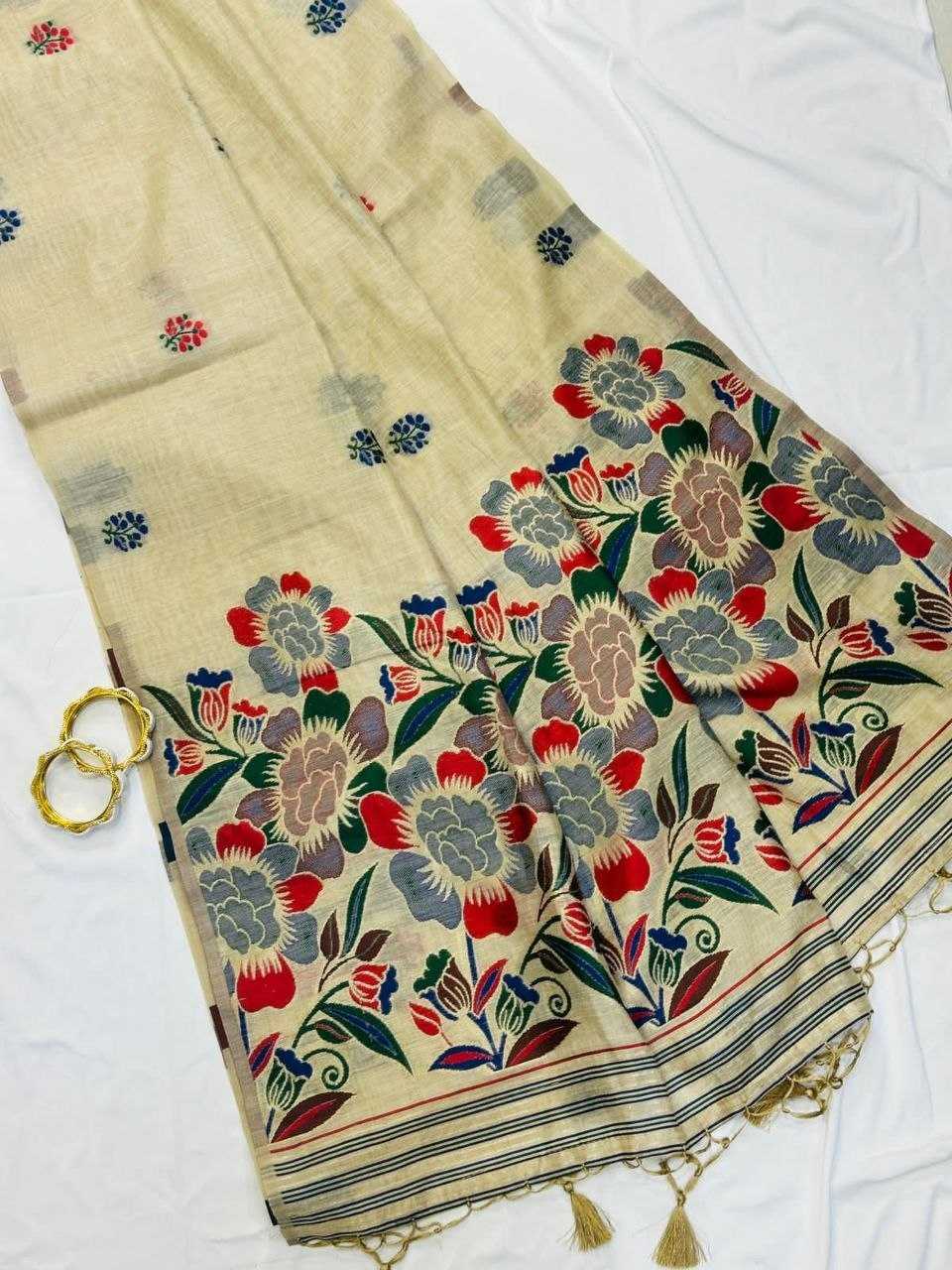Soft Cotton Designer Saree