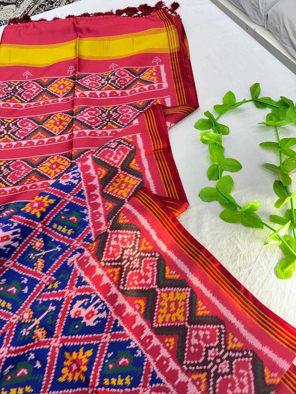 Navya Soft Patola Silk Dola Saree