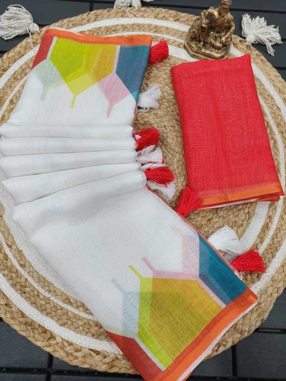Cotton Printed Saree
