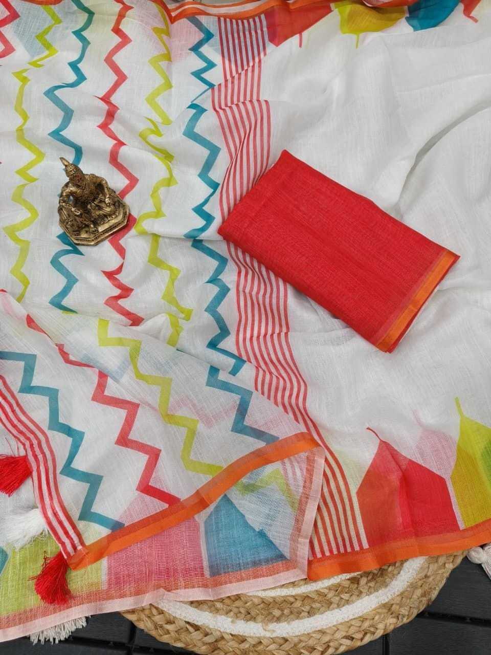 Cotton Printed Saree