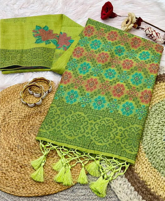 Nirali Cotton Designer Saree