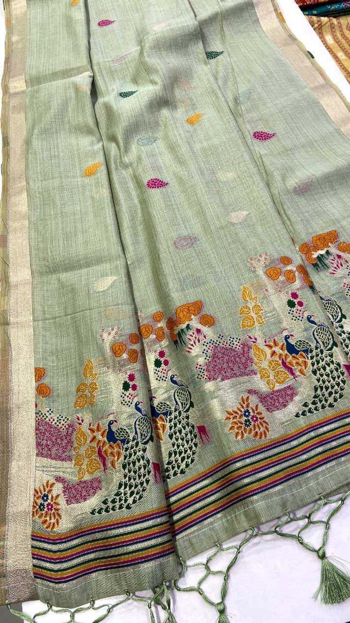 Oorja Cotton Designer Saree