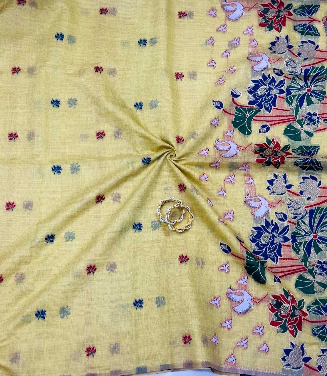 Soft Cotton Designer Saree