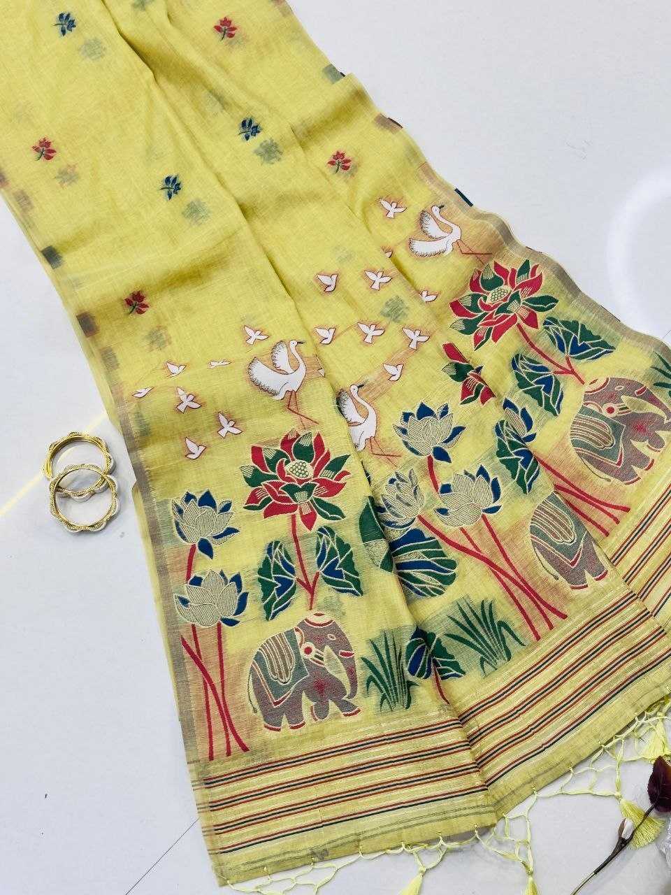 Soft Cotton Designer Saree