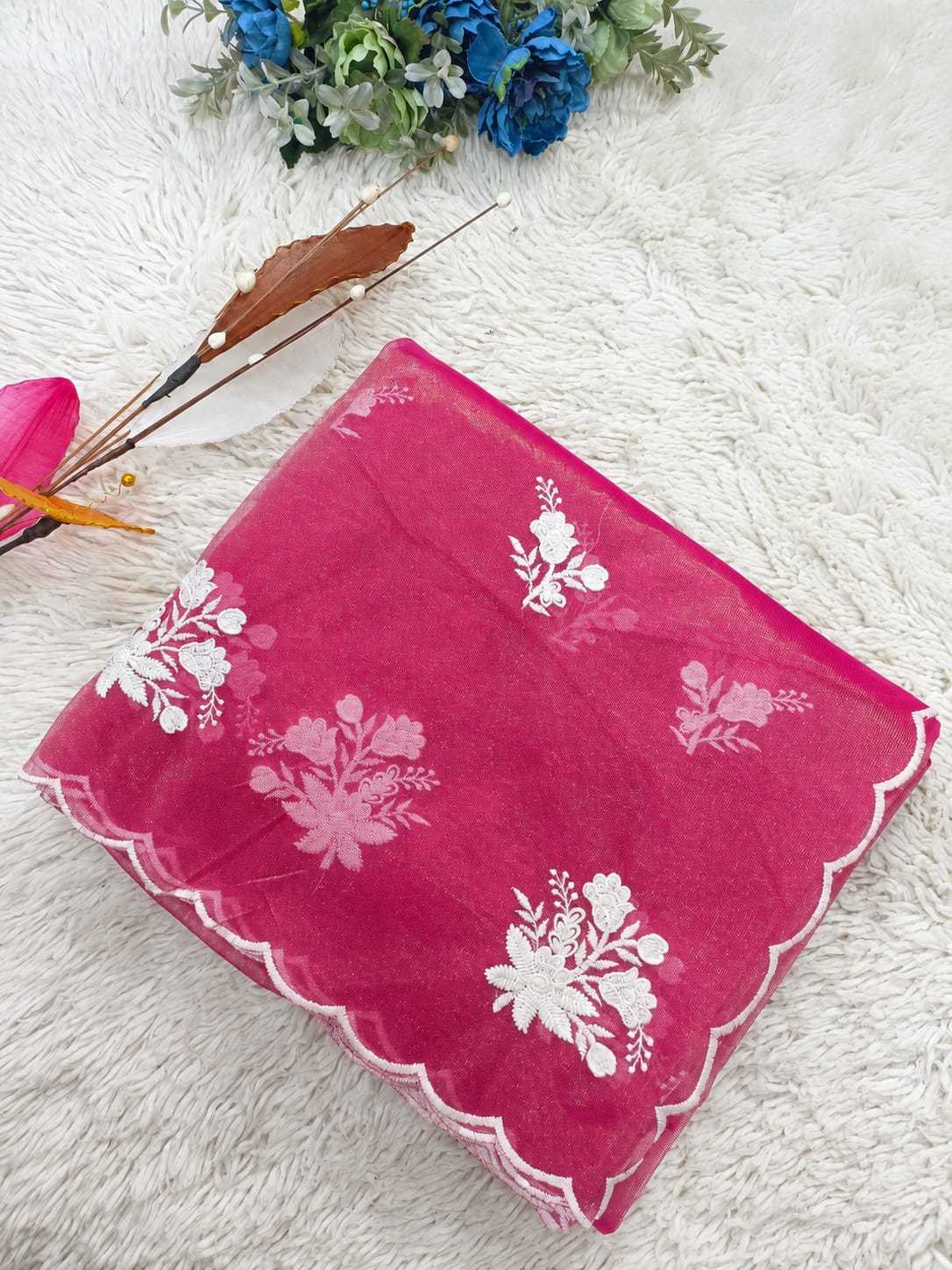 Twill Net Fancy Saree
