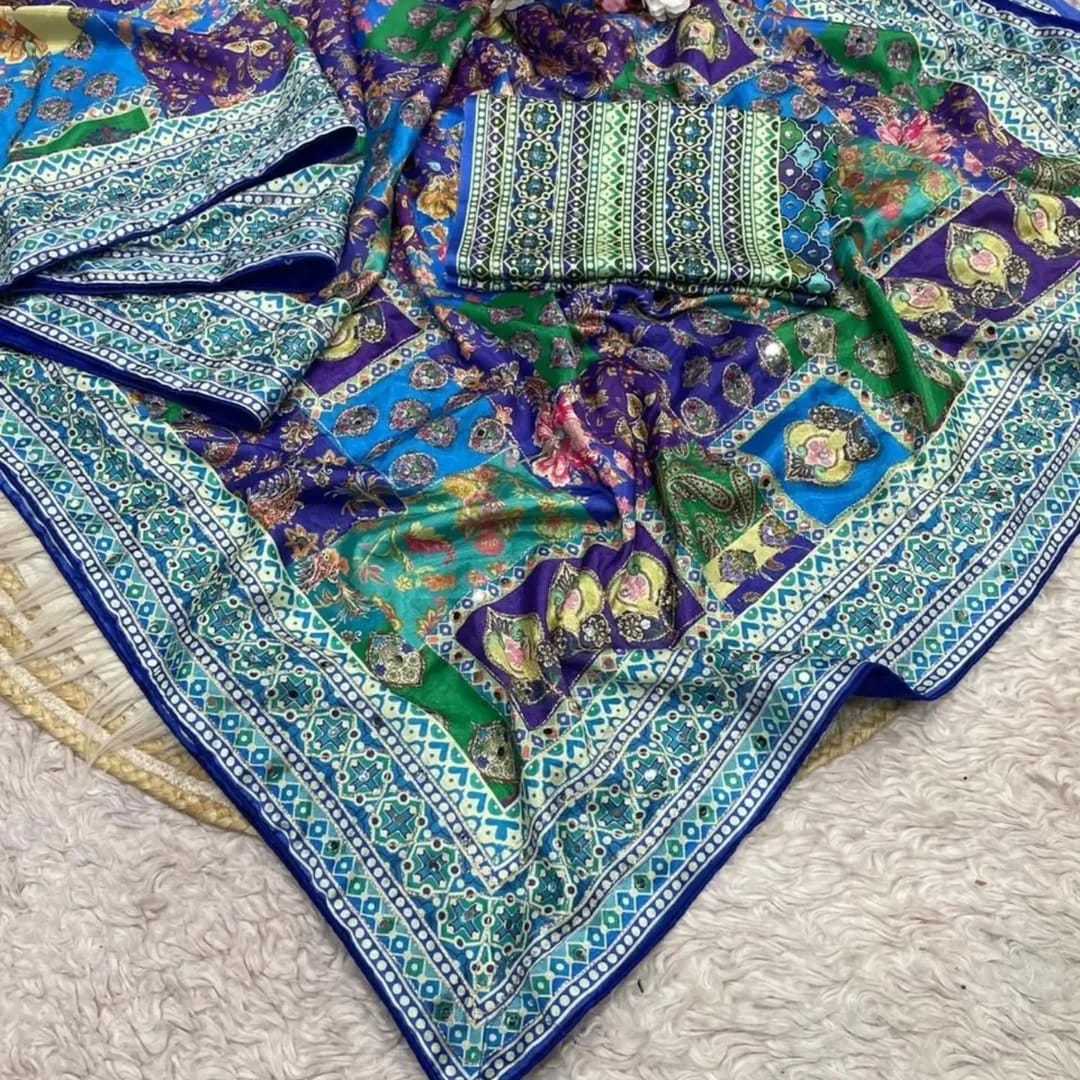 Chinon Designer Saree