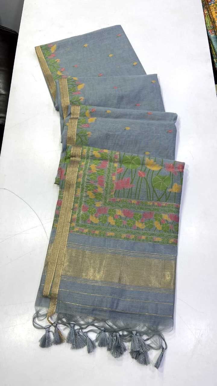 Sat Cotton Designer Saree