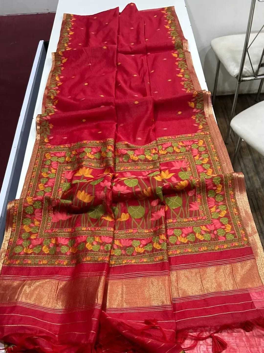 Sat Cotton Designer Saree