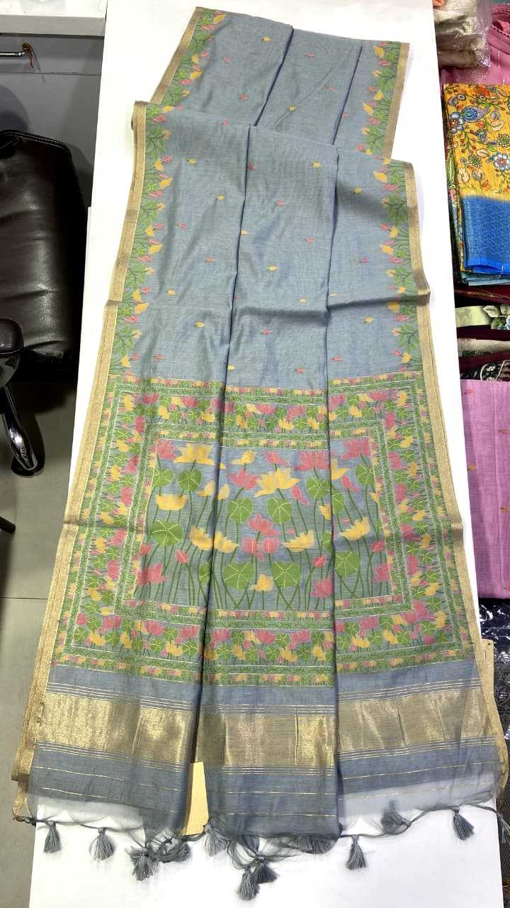 Sat Cotton Designer Saree