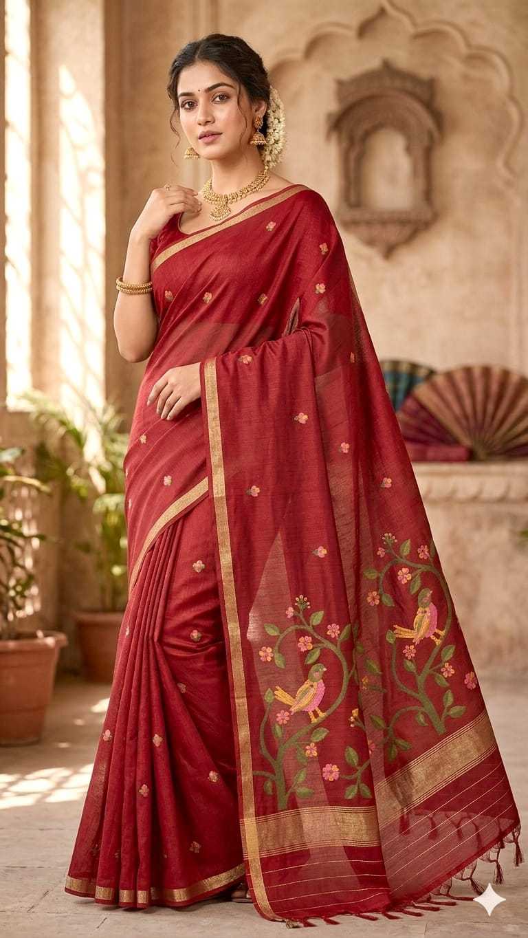 Soft Jamdani Designer Saree