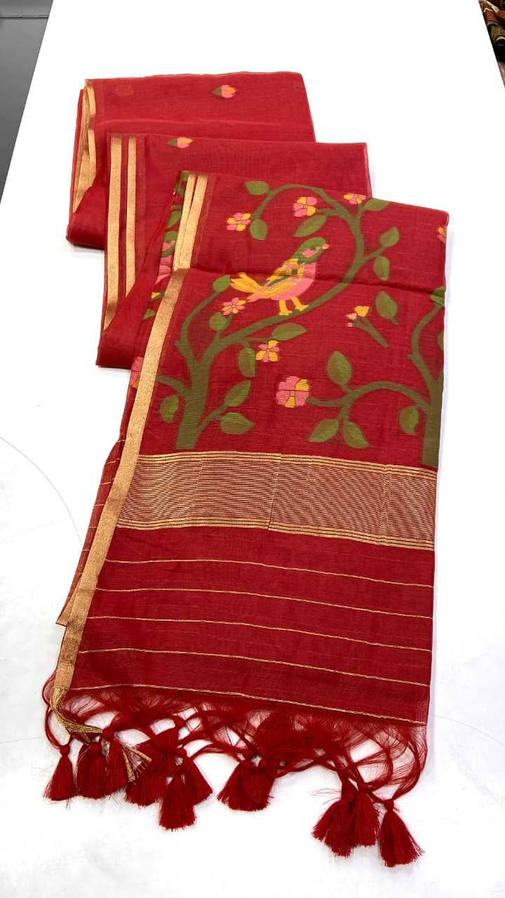 Soft Jamdani Designer Saree