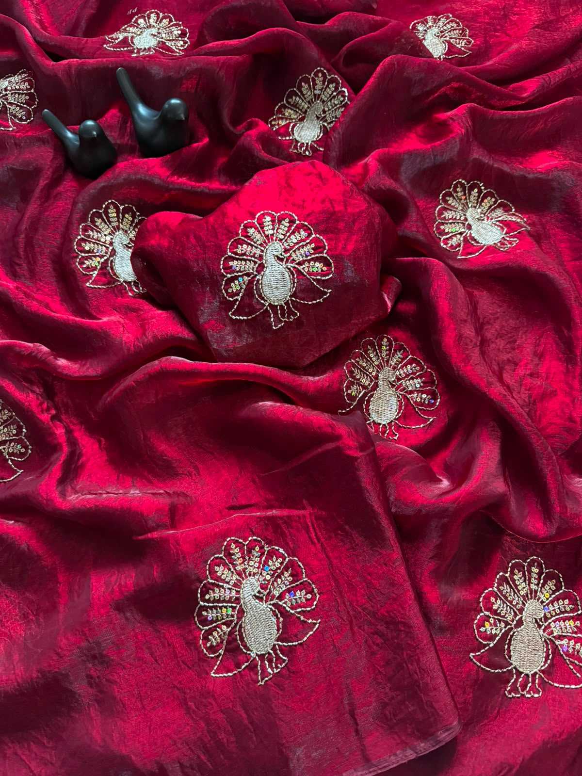 Vamika Satin Designer Saree