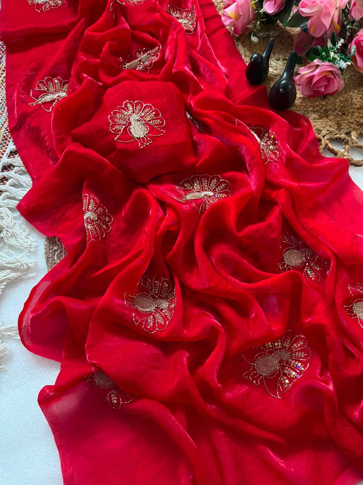 Vamika Satin Designer Saree