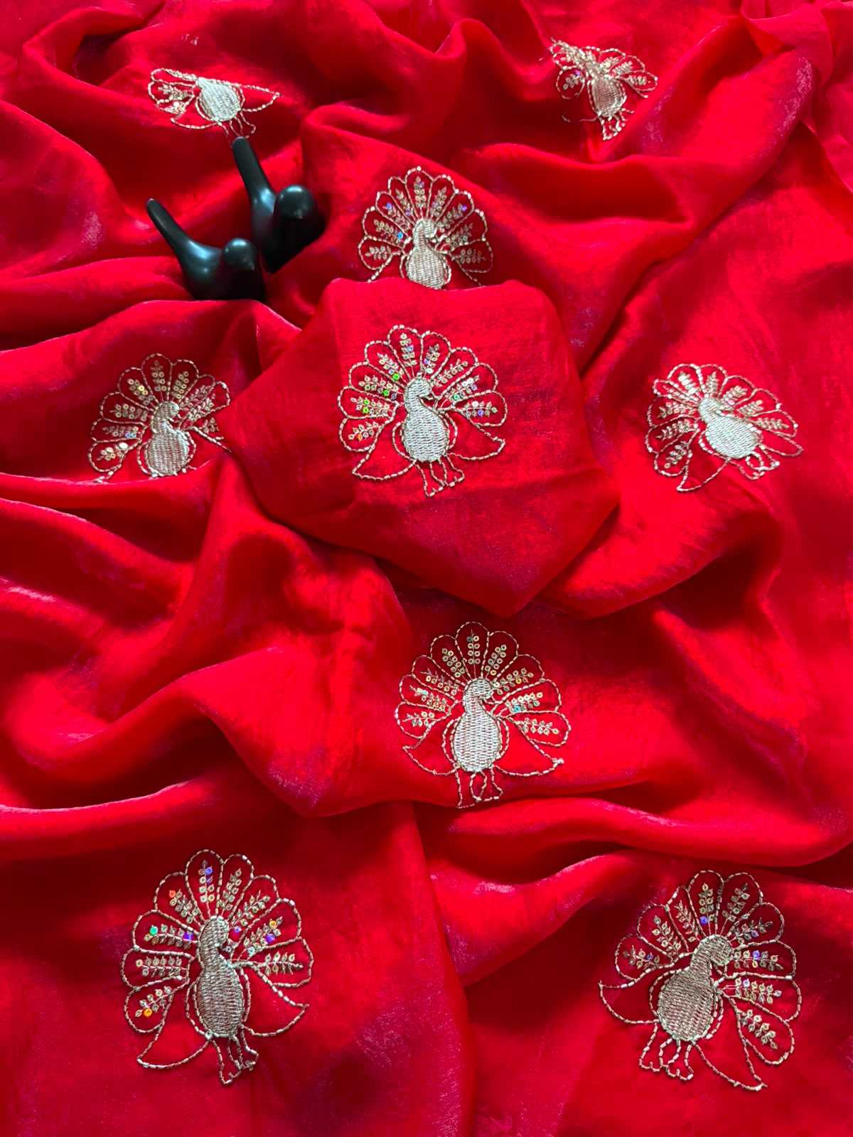 Vamika Satin Designer Saree