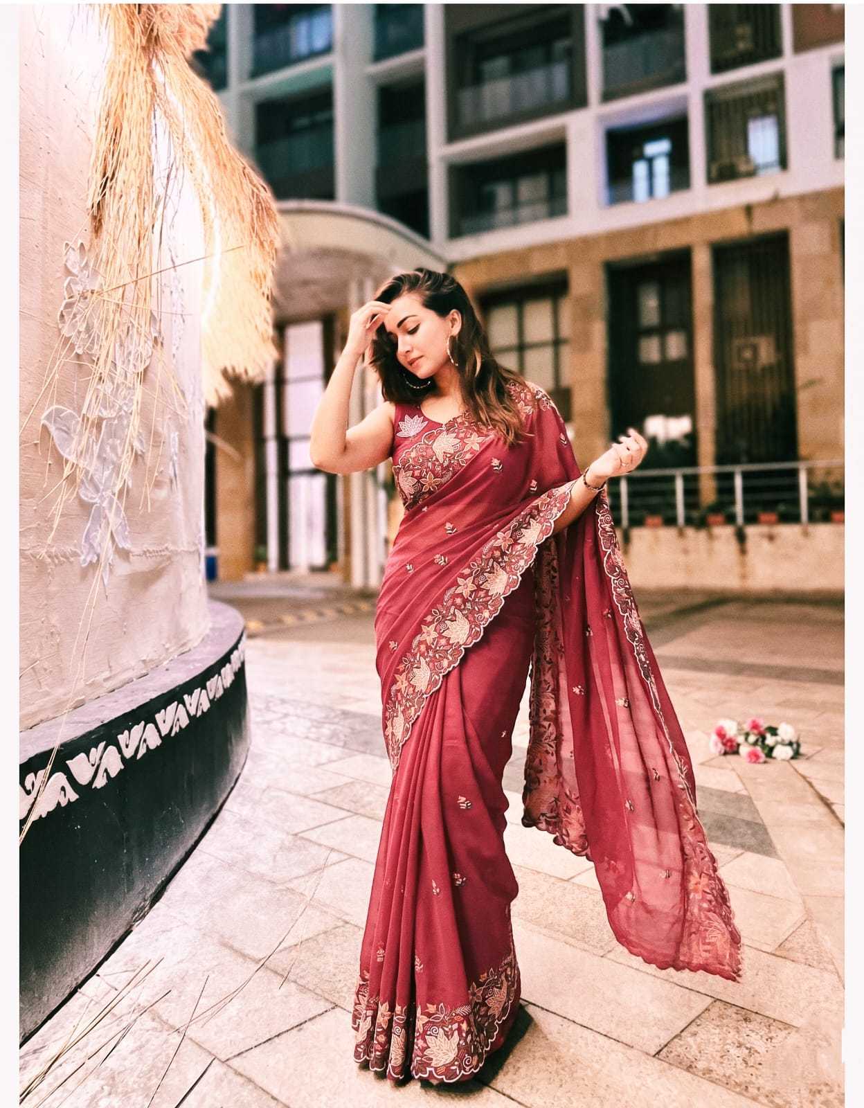 Georgette Party Wear Saree
