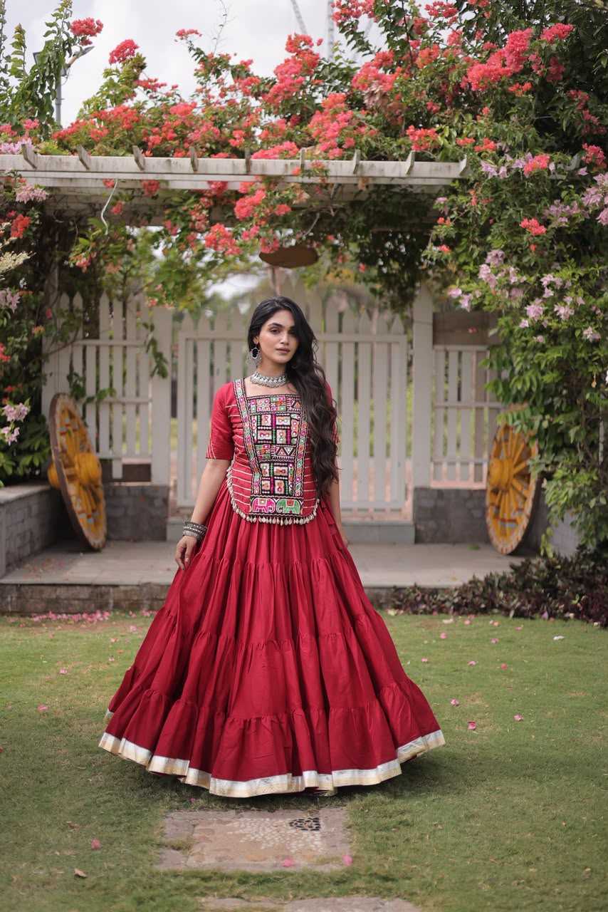 Cotton Designer Lehenga 5078