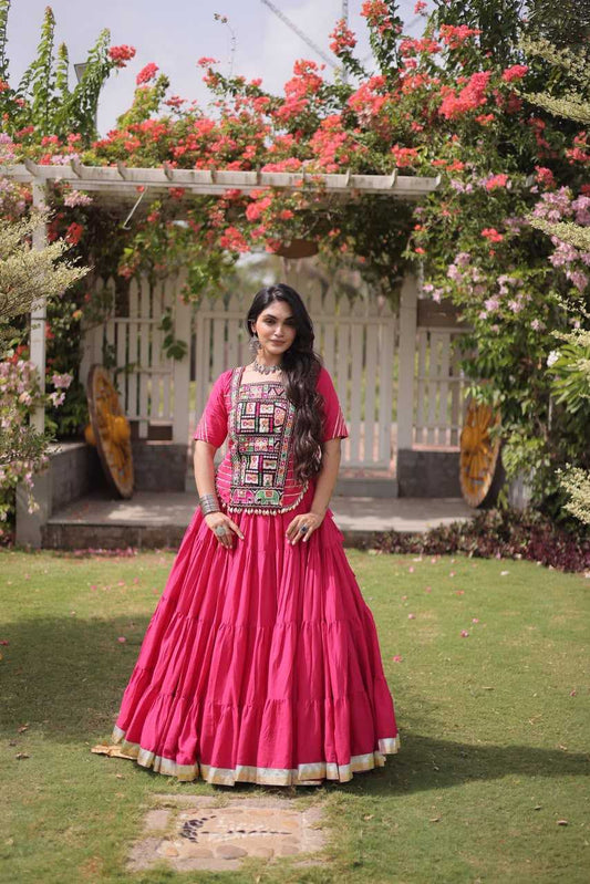 Cotton Designer Lehenga 5078