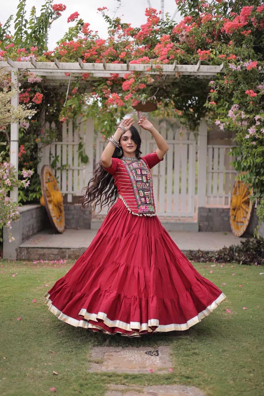 Cotton Designer Lehenga 5078