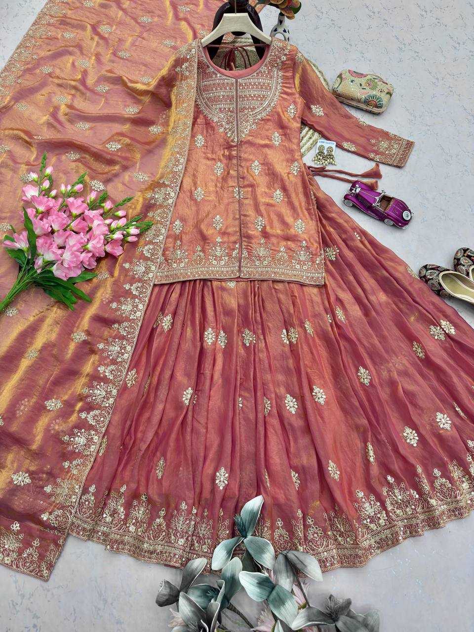 Silk Designer Lehenga