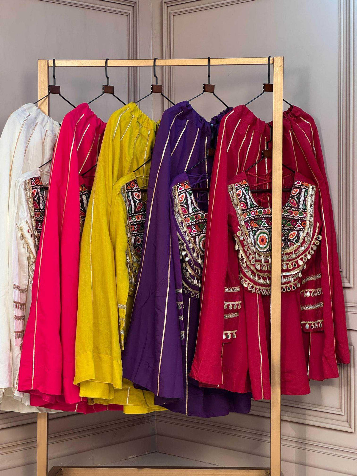 Heavy Roman Silk Designer Lehenga in Yellow