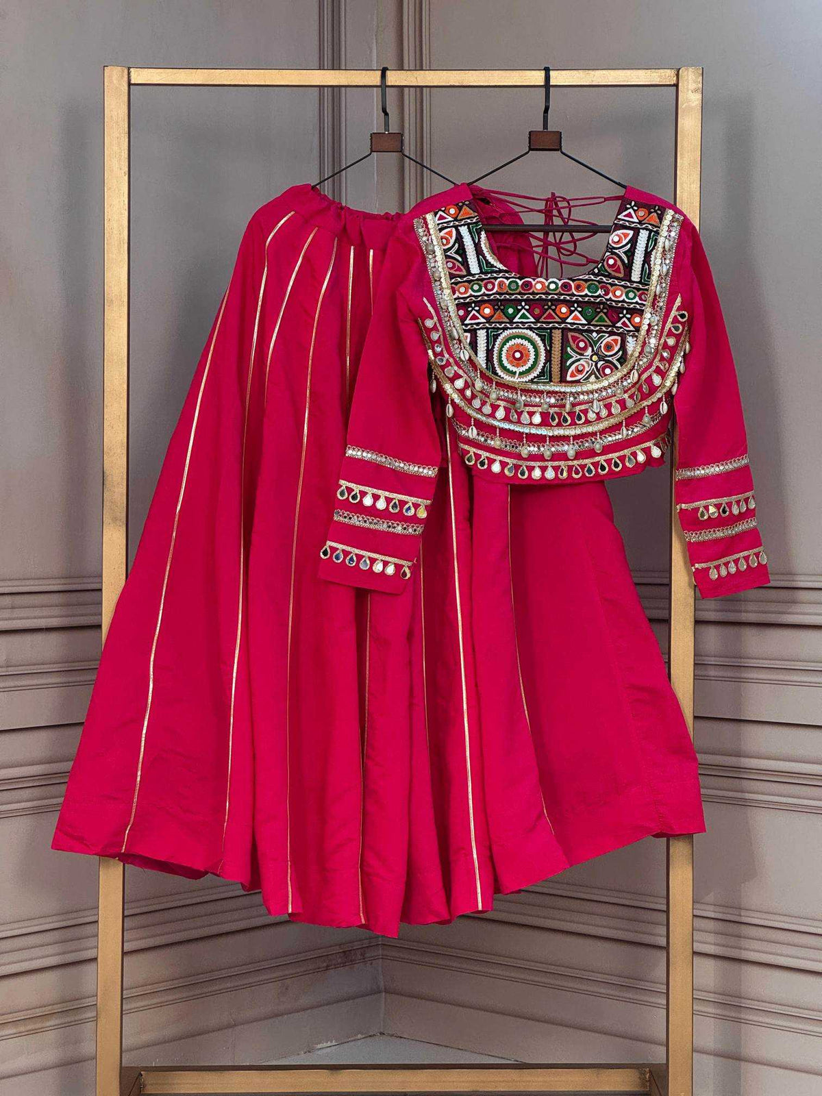 Heavy Roman Silk Designer Lehenga in Yellow