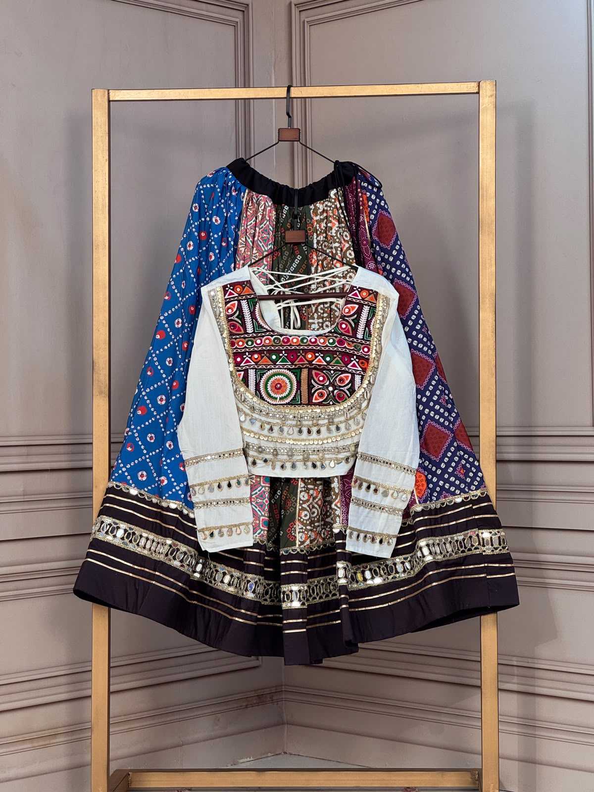 Cotton Printed Lehenga 7147
