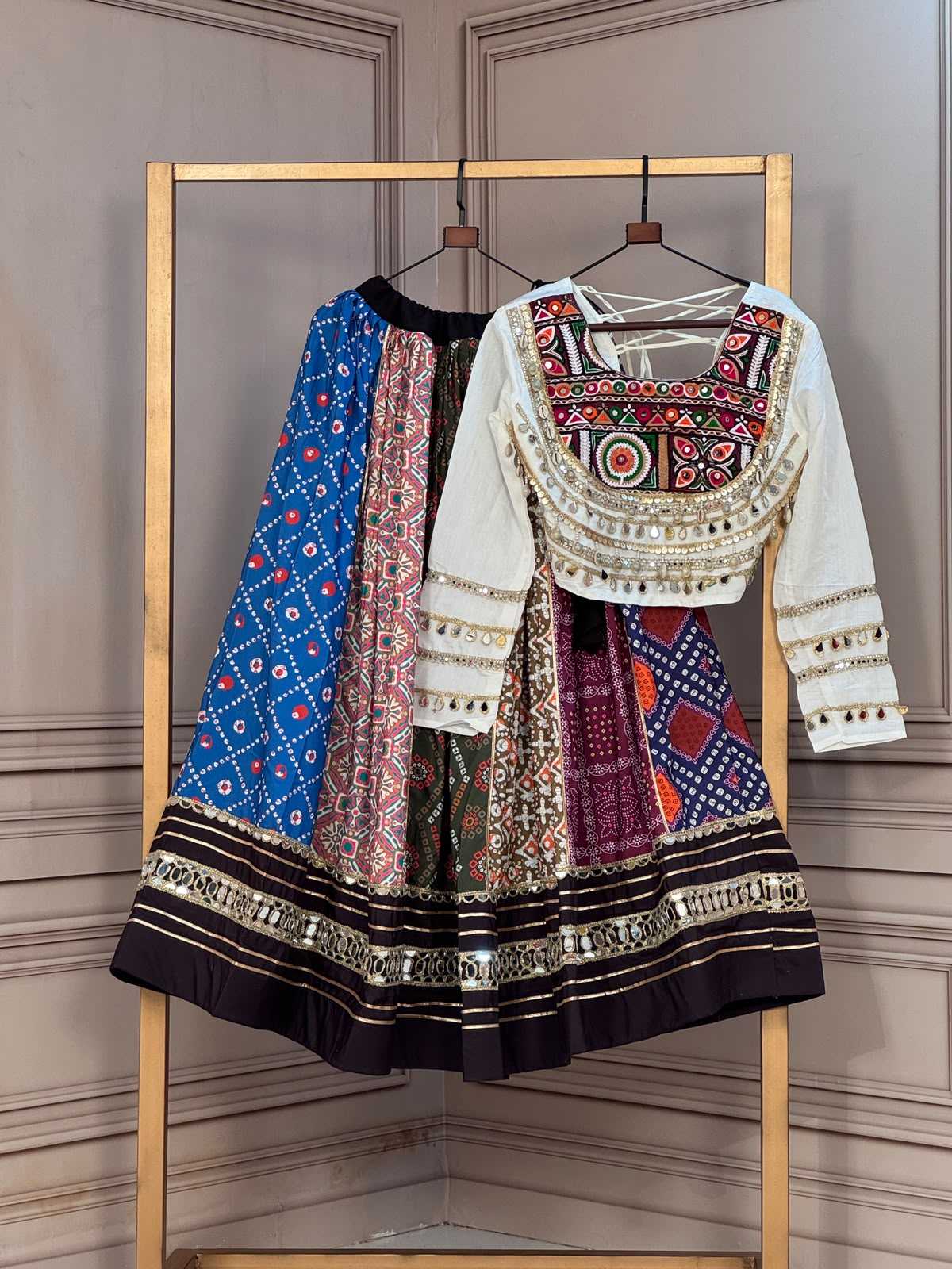 Cotton Printed Lehenga 7147