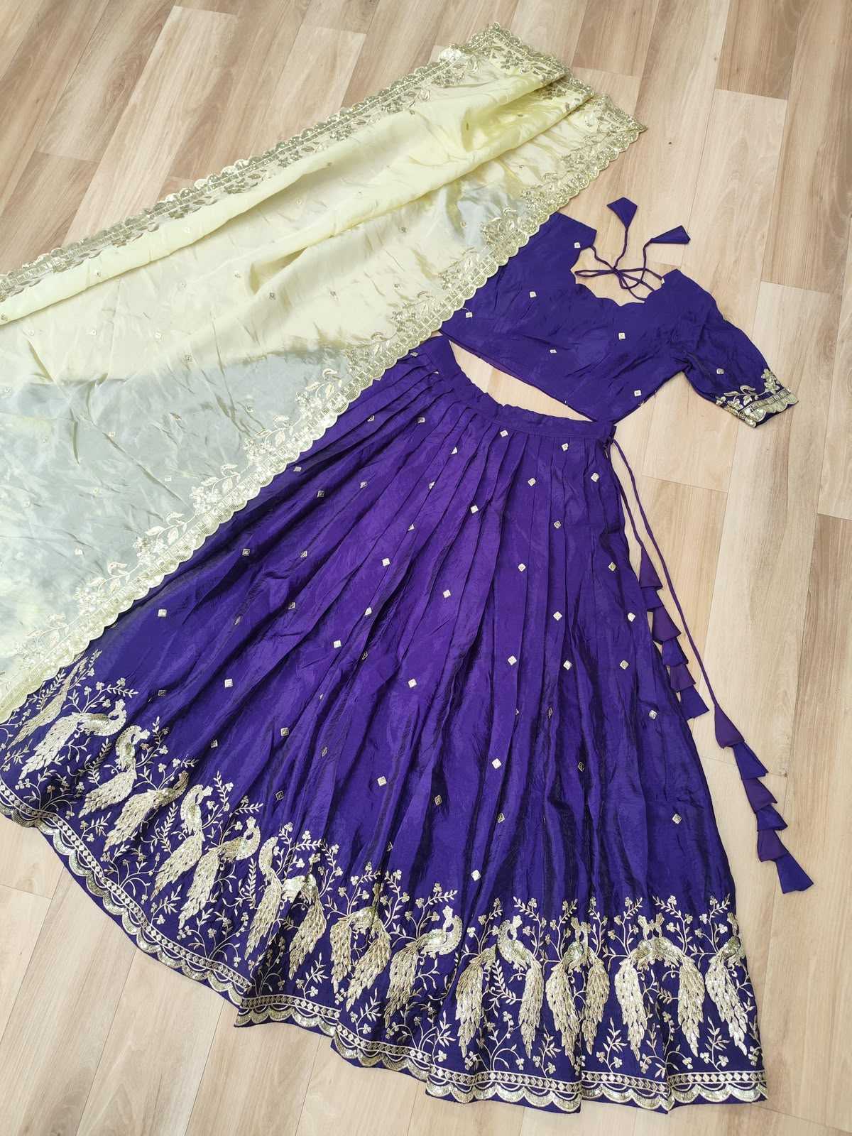 Crunchi Embroidered Lehenga